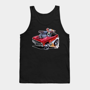 SUPER Nova 1970 Chevy Nova RED Tank Top